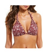 Gianni Bini  Ditsy Desire Textured   Molded Halter Neck Bikini Top - Medium - $465.66 MXN