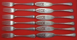 Martin Hall and Co English Victorian Sterling Silver Fish Set 12pc w/Pcd... - £638.74 GBP