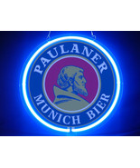 Paulaner Munich Beer Hub Bar Display Advertising Neon Sign - £63.94 GBP