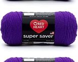 RED HEART Pumpkin Super Saver Yarn, 1 Pack - $10.50