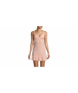 BETSEY JOHNSON Slinky Slip Dress Polka Dot Chemise Pink / White ( L ) - $1,105.83 MXN
