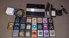 Atari 7800 System 21  games Hook Up&#39;s, Joysticks &amp; Star Pad Controls Don... - £217.97 GBP