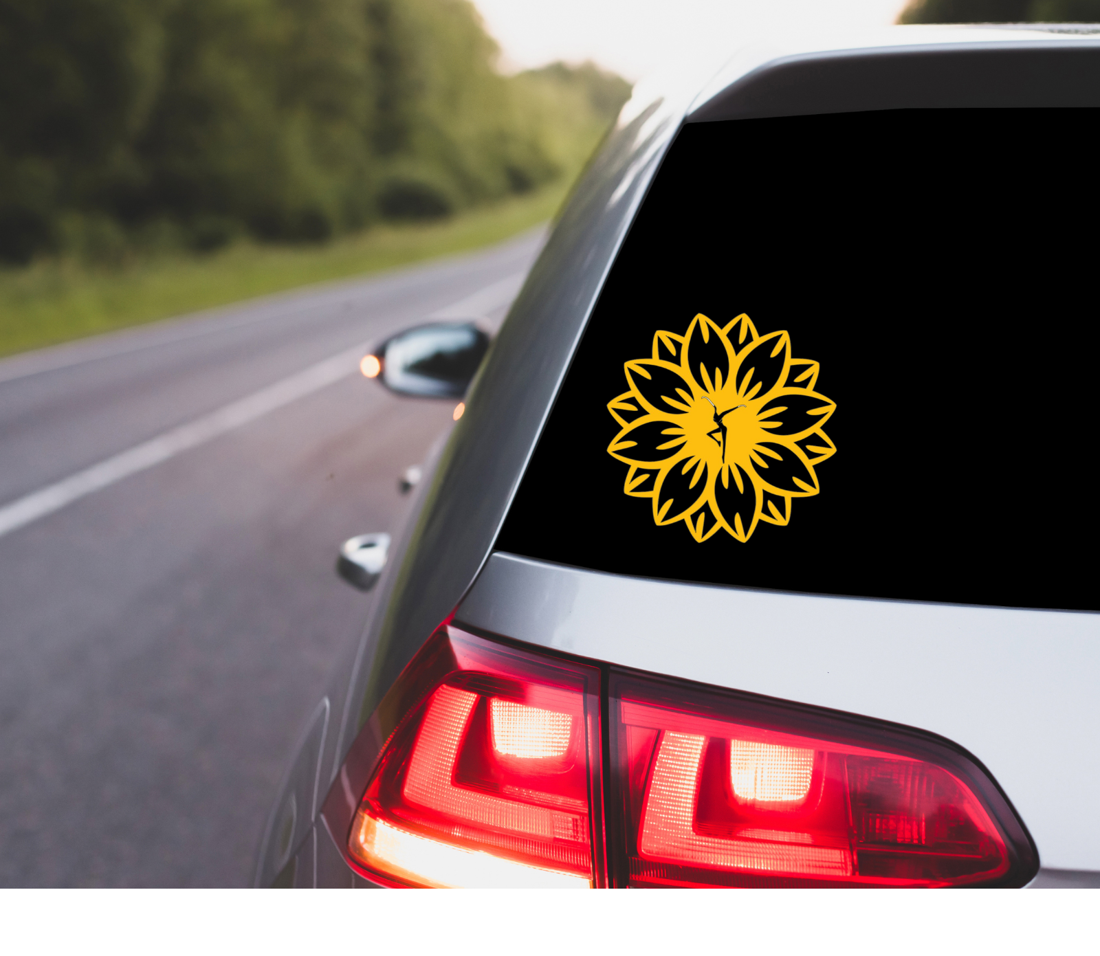 Dave Matthews Band DMB Fire Dancer Sunflower Vinyl Decal Car Laptop Tumbler 4