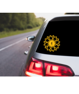 Dave Matthews Band DMB Fire Dancer Sunflower Vinyl Decal Car Laptop Tumb... - $10.29 CAD