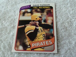 1980 Topps Dave Parker Pirates #310 N.L. A.S. Nr Mt / Mint Or Better - £44.09 GBP