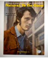 Natural To Be Gone John Hartford Sheet Music 1967 Song Glaser Publications - £80.32 GBP