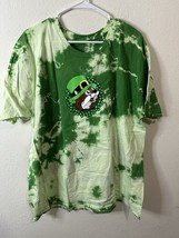 Buc-ees Green Tie Dye Saint Patrick’s Day T Shirt Size 2XL - $24.74