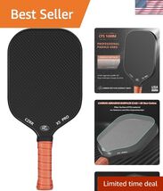 Pickleball Paddle,  Pickleball Approved, 3K Raw Carbon Fiber Surface CFS... - $49.89
