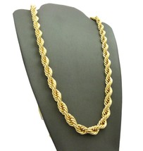 New Hip Hop 8,10,12mm Rope Chain Necklace / Various Length Rope Chains - Prc - £17.67 GBP+