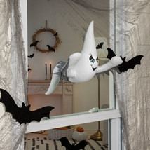 12&quot; Ghoulish Ghost 3-D Halloween Window Decoration - £47.95 GBP