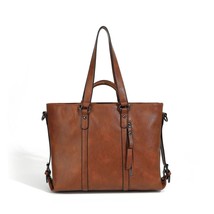 Stylish Women&#39;s PU Tote Bag &amp; Crossbody Messenger, Chic Versatile Handbag - £36.72 GBP