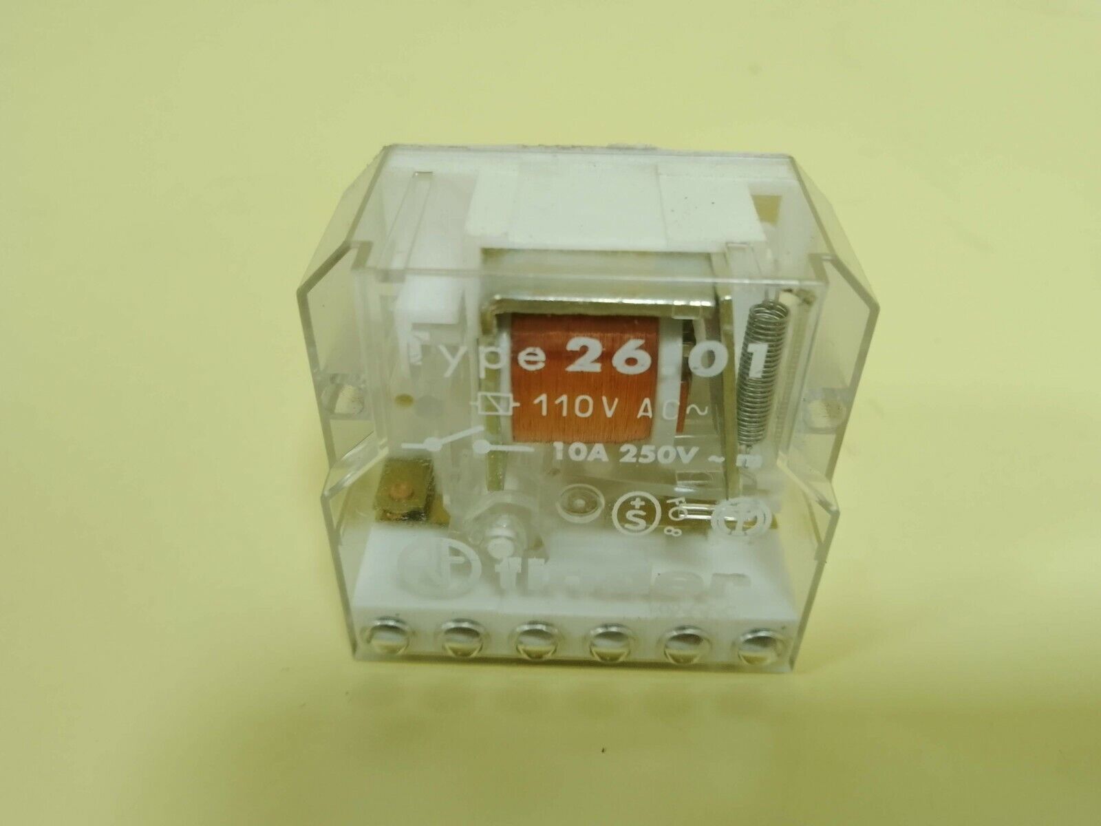 Finder Type 26101 Power Relay Socket 10A 250V 26101 - $11.00