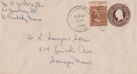 ZAYIX US Cover 1 1/2 Martha &amp; George Washington Lynnfield, Mass. 0324M0305 - £2.09 GBP