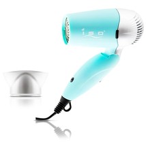 ISO Beauty Lightweight Compact Travel 1000w Hair Dryer keep Dry On the Fly - $59.39