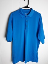 Jack Nicklaus Polo Golf Shirt Mens Size Medium Blue Short Sleeve - $251.01 MXN