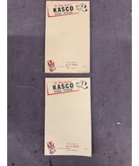 Vintage Kasco Dog Food Note Pad It&#39;s &quot;Dog-licious&quot;! Sedalia Missouri MO ... - $56.63 CAD