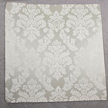 Vintage Wallpaper Sample Sheet Demask Victorian Goth Elegant Crafting Dollhouse - £7.83 GBP