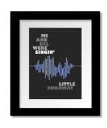 Runnin&#39; Down a Dream, Tom Petty - Rock Music Song Lyric Print, Canvas, P... - $365.79 MXN+