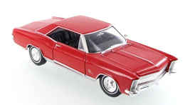 Buick Riviera (1965) Grand Sport 1/24 Scale Diecast Metal Model by Welly - RED - £23.21 GBP