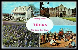TEXAS Postcard - The Lone Star State, Howdy From Texas G14 - £2.31 GBP