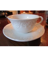 “Wedgwood” Cup And Saucer &quot;Claire&quot; Pattern For Ralph Lauren Original - €54,03 EUR
