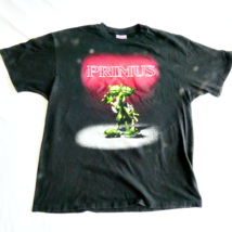 Primus Vintage 90s Miscellaneous Debris Band T-shirt Size  XL Black - $3,285.40 MXN
