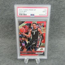 2020-21 Panini Prizm DP Red Ice Tyler Bey RC Rookie PSA 9 GEM MINT #35 - £23.10 GBP