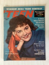 &#39;teen Magazine - June 1960 - Shelley Fabares, Rick Nelson, Tim Considine &amp; More! - £11.05 GBP