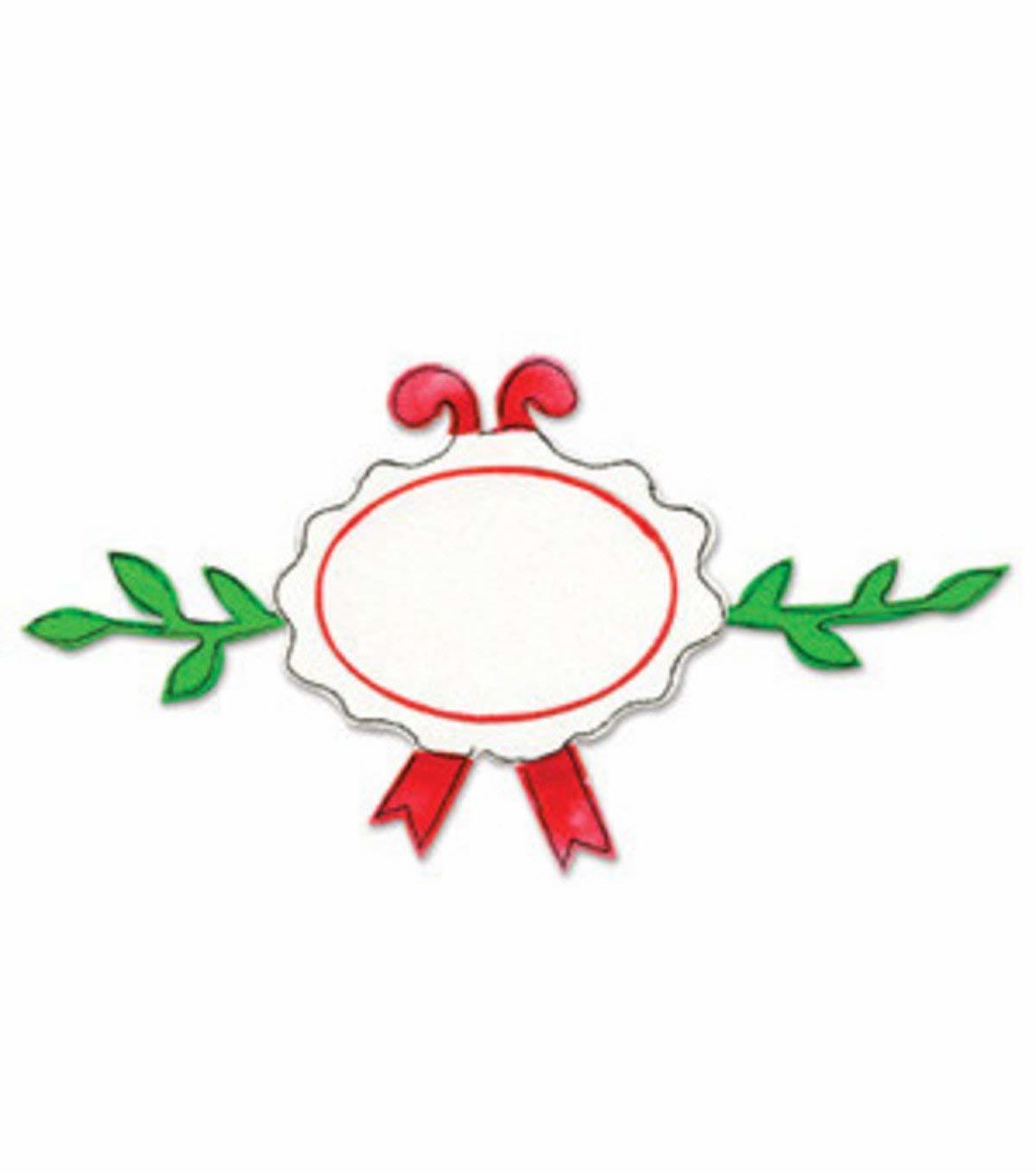 Sizzix Large Original Die Cutter Tag With Swag Candy Cane Christmas - $28.59