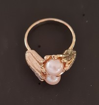 Vintage Unused Pearl Style Cocktail Ring Fingerhut Fashions - £12.78 GBP