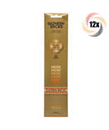 12x Packs Gonesh Extra Rich Incense Sticks Musk Scent | 20 Sticks Each - $30.63