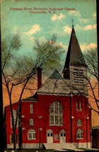 Freemont Street Methodist Episcopal Church Gloversville NY-1915 Postcard-bk51 - £7.12 GBP
