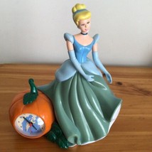 Vintage 90s Fantasma Walt Disney Cinderella Musical Alarm Clock TESTED W... - £12.66 GBP