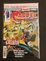 TRUE BELIEVERS SATURNYNE CAPTAIN BRITAIN MARVEL SUPER HEROES UK REPRINT NM - $5.50