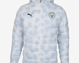 Puma Manchester City Men&#39;s Refill Padded Jacket Soccer Jacket NWT 769464-20 - £161.77 GBP