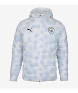Puma Manchester City Men&#39;s Refill Padded Jacket Soccer Jacket NWT 769464-20 - £163.96 GBP