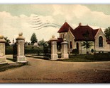 Wildwood Cemetery Entrance Williamsport PA 1909 Rotograph DB Postcard R16 - $4.90