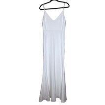 NWT Lulus White Angelic Romantic Evening Gown Long Dress Style # IDB71970 Women - £41.40 GBP