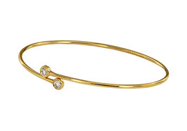 Tiffany & Co. Elsa Peretti Diamond Hoop Single-row Bangle - £1,486.72 GBP
