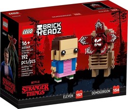 Lego Brickheadz Demogorgan &amp; Eleven Stranger Things 40549 NEW - £36.41 GBP