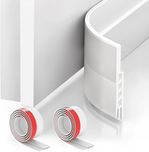 2 Pack Door Draft Stopper Door Sweep for Exterior &amp; Interior Doors 2" W ... - $10.39