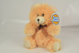 Cuddly Cousins Stuffed Tan Bear Plush Toy 9 Inches 228.6 Millimeters Tall - $10.88
