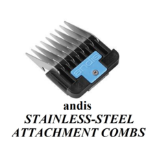 Andis Stainless Steel 3/8&quot;(10mm)#2 Clipper Blade Guide Comb Universal Attachment - £9.40 GBP