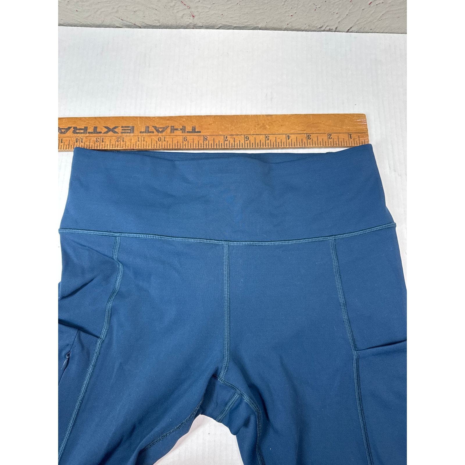 Athleta Up For Anything All In Capri Tight Black Sculptek Stash Pocket Medium Item image 4