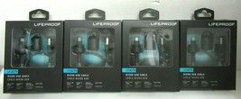 LOT OF 4 LifeProof - LifeActiv 15.67&quot; Micro USB-to-USB Type A Cable - Black - £16.61 GBP