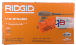 USED - RIDGID R25011 1/4 Sheet Sander (Corded) - £26.87 GBP
