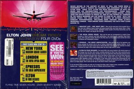 Elton John Dream Ticket 4 Dvd 4 Concerts Box Set 7 Hours Over 70 Songs Video New - £15.43 GBP