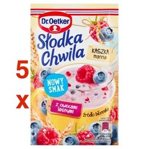 Dr.Oetker Slodka Chwila Kaszka Manna hot semolina treat in a mug: FOREST... - £8.12 GBP