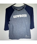 Nike Dallas Cowboys Women&#39;s Raglan Tee | 3/4 Sleeve NFL Team Apparel | S... - €21,39 EUR
