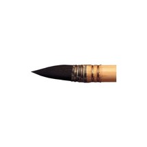 Winsor &amp; Newton Size 000 Pure Squirrel Pointed Wash Brush  - £35.97 GBP